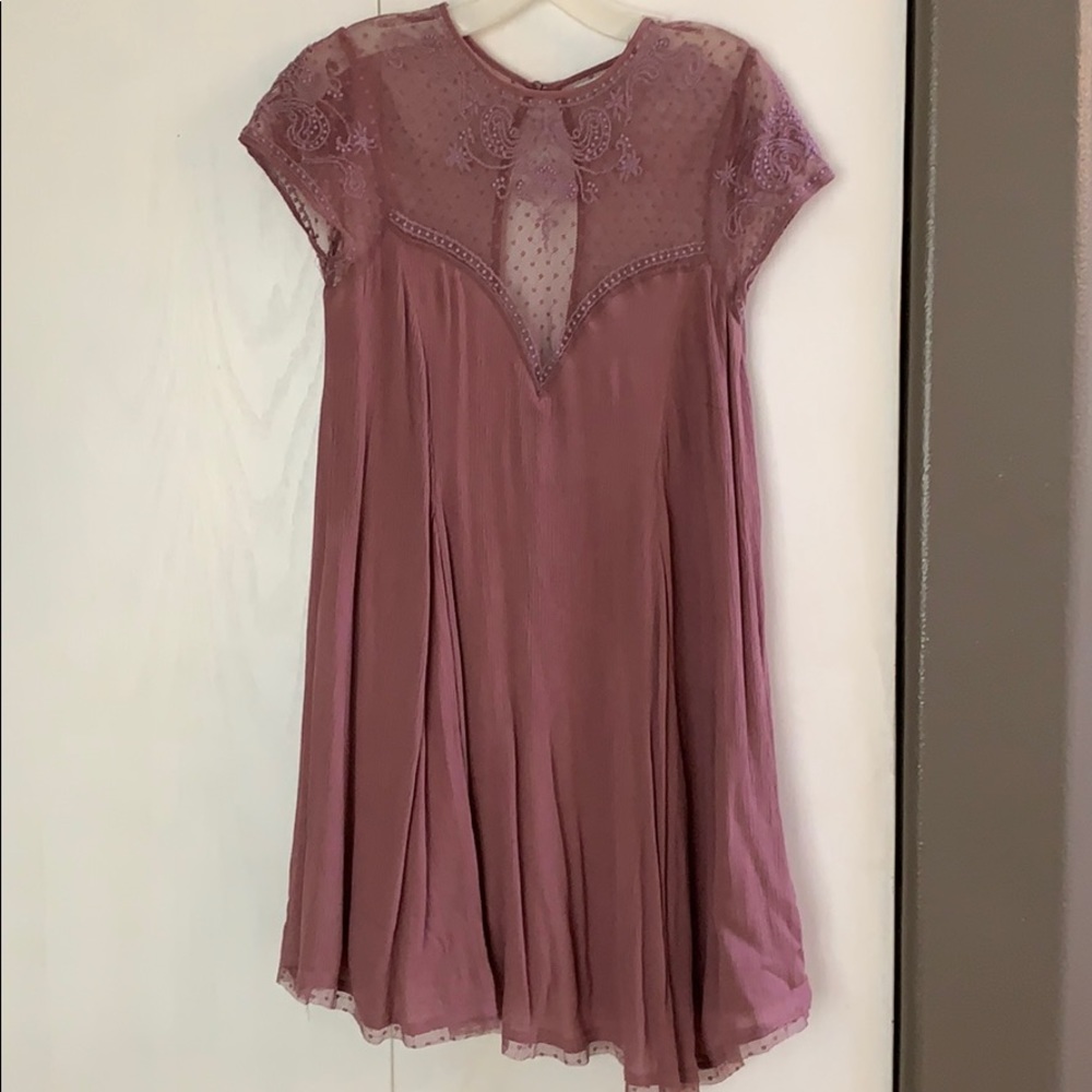 Urban Outfitters - Kimchi Blue mauve mini dress